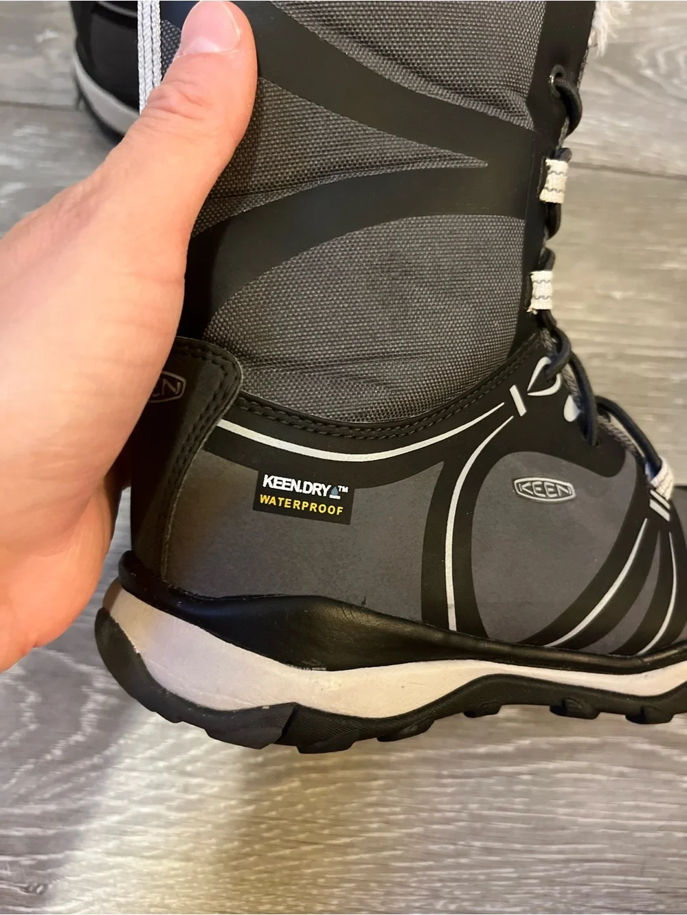 Kids Keen Terradorra Waterproof Insulated Warm Winter Snow Boots Size 1